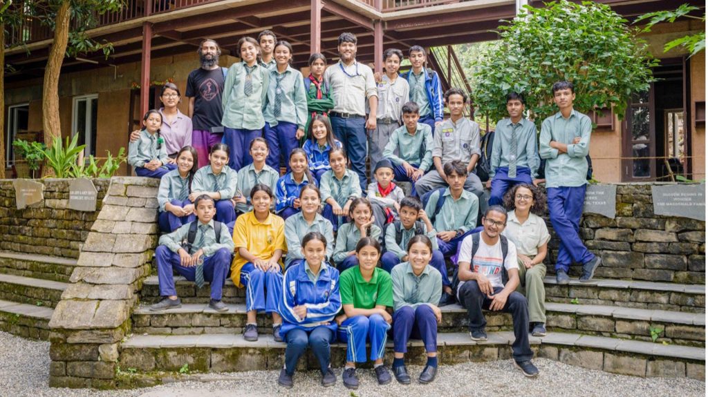 Kopila Valley School WWF award-winning Eco Ambassador Club | Photo by Robic Upadhayay courtesy of BlinkNow